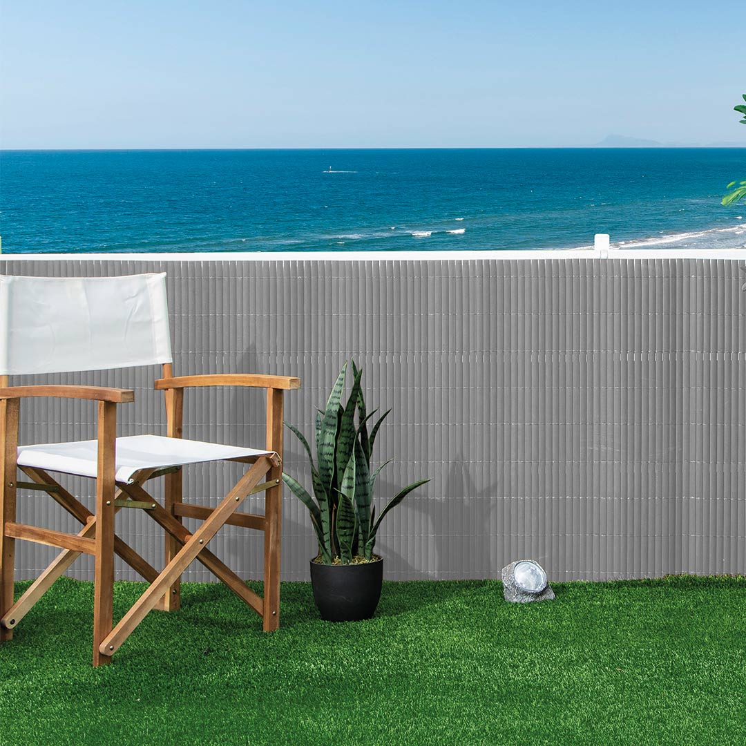 Cañizo PVC 20 mm doble cara piedra (Recycane 20)